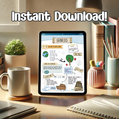 Pre-Made Bible Journaling Note Cards